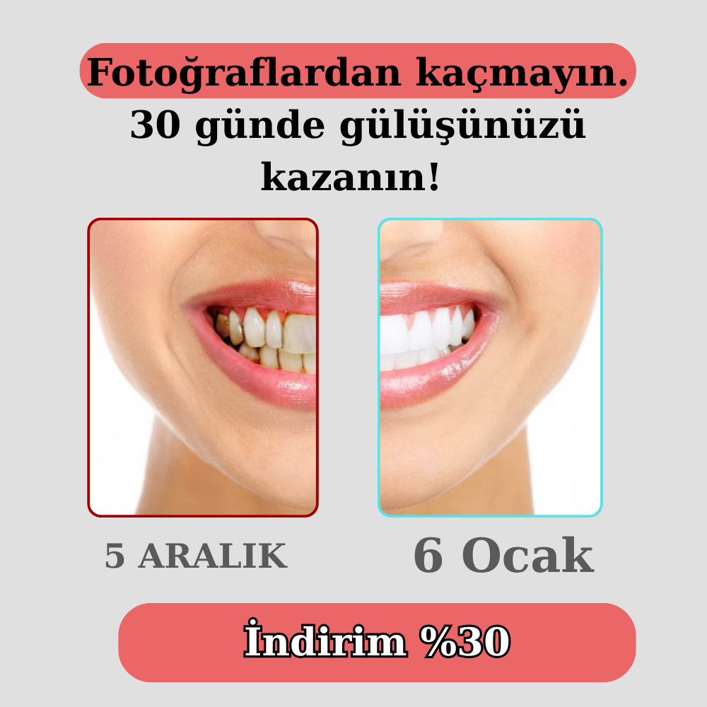 Klynax Pratik Diş Fırçası: 30 Günde Daha Beyaz Dişler